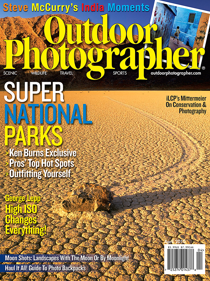 Outdoor Photographer April 2010 Cover