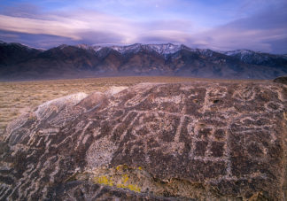 Chalfant Petroglyph Moon