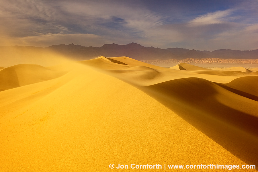Mesquite Sand Dunes Sunset 1