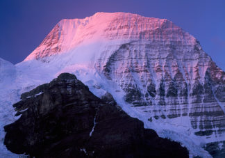 Mt Robson Firstlight