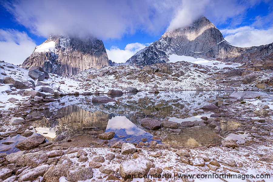Bugaboo Snowpatch Spires Reflection 2