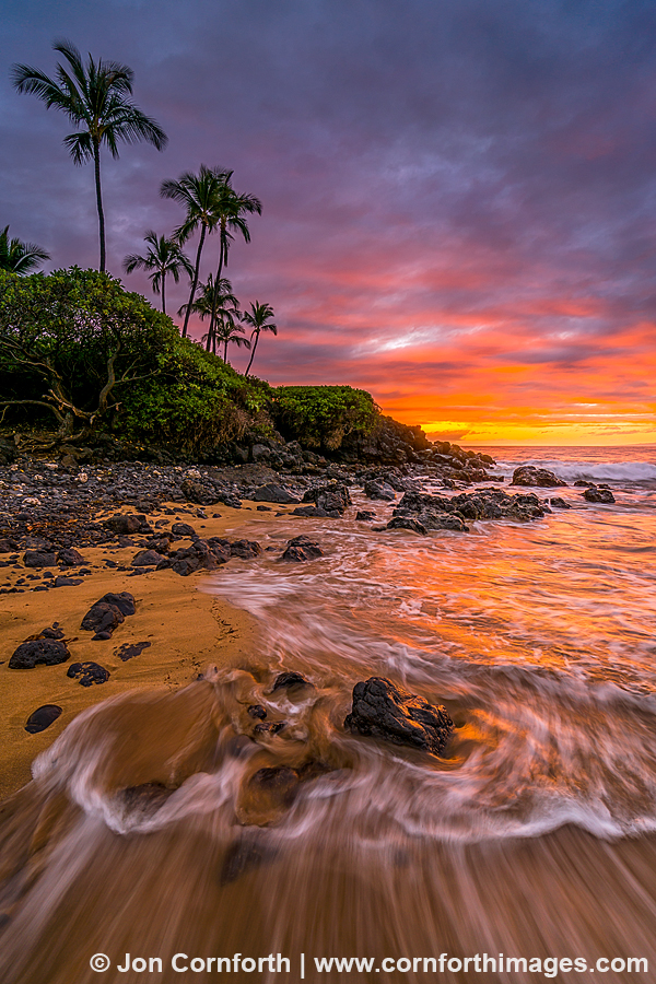Ulua Beach Dramatic Sunset 3