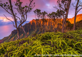 Kalalau Valley Dramatic Sunset 3